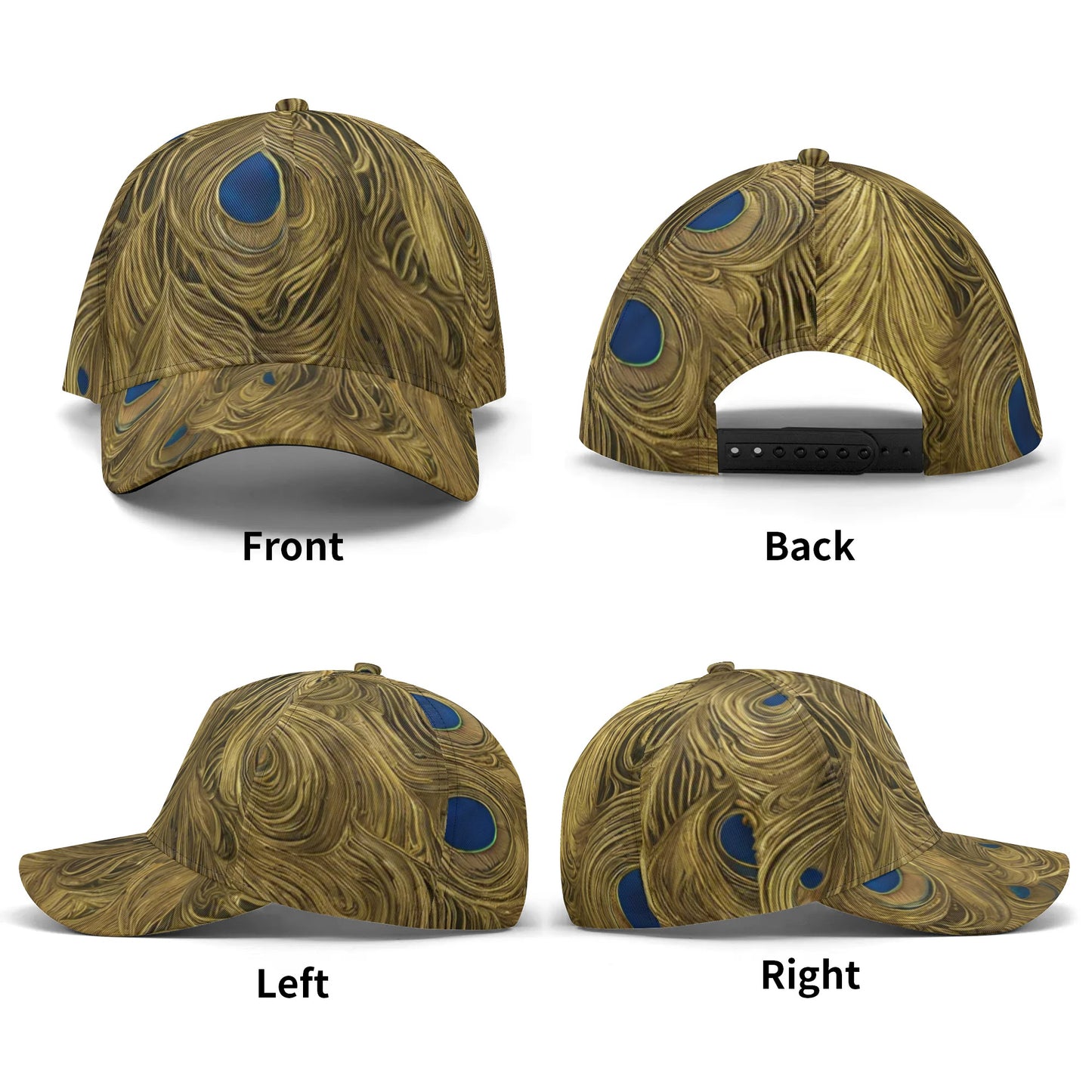 Elegant Collection Peacock Hat