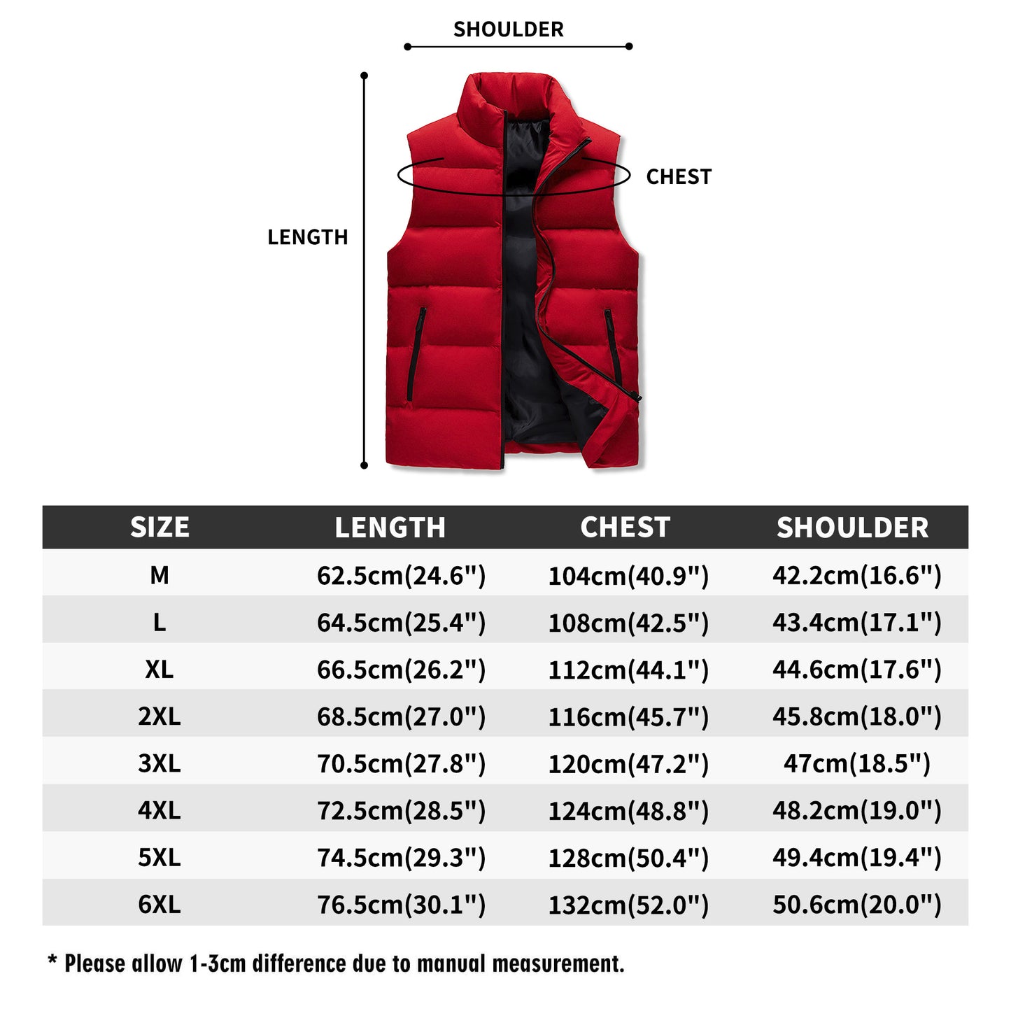 Layered the Mens Vest