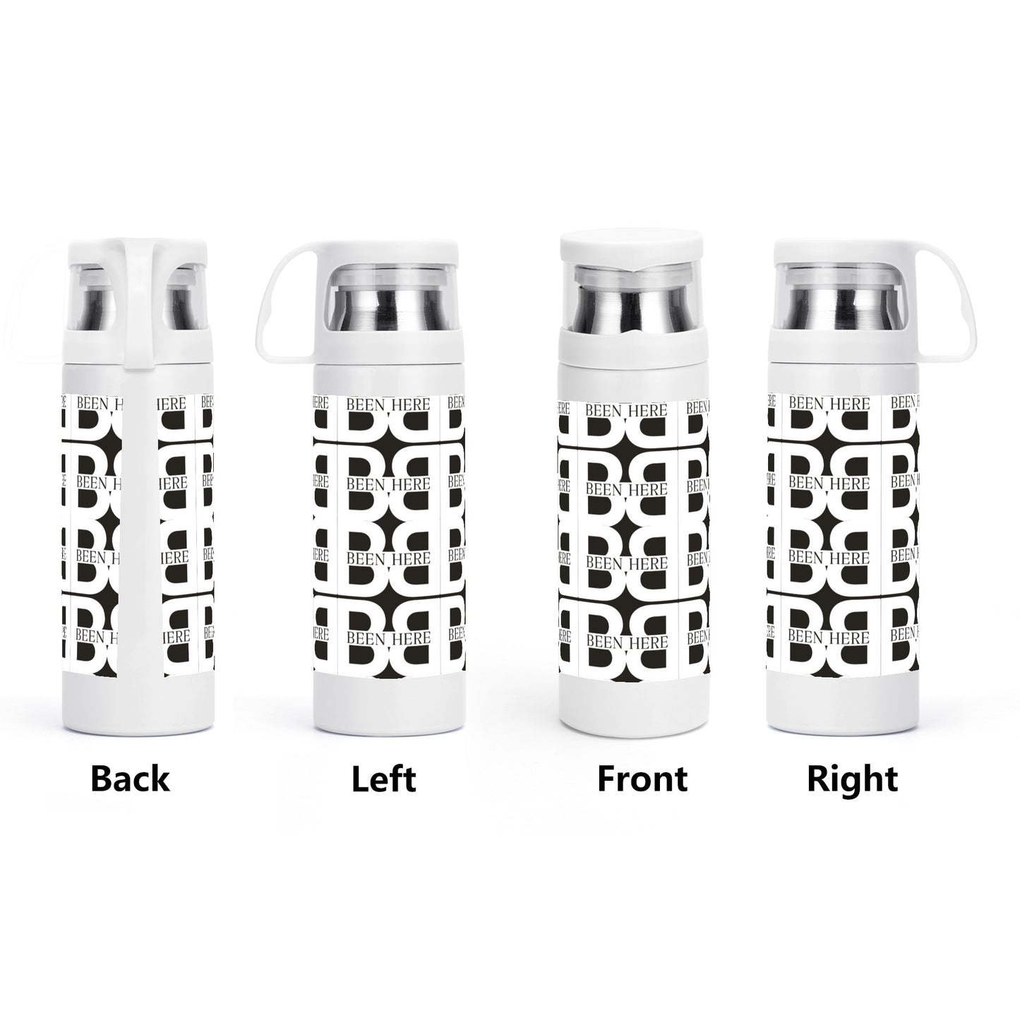 Insulation Water Bottle WHITE