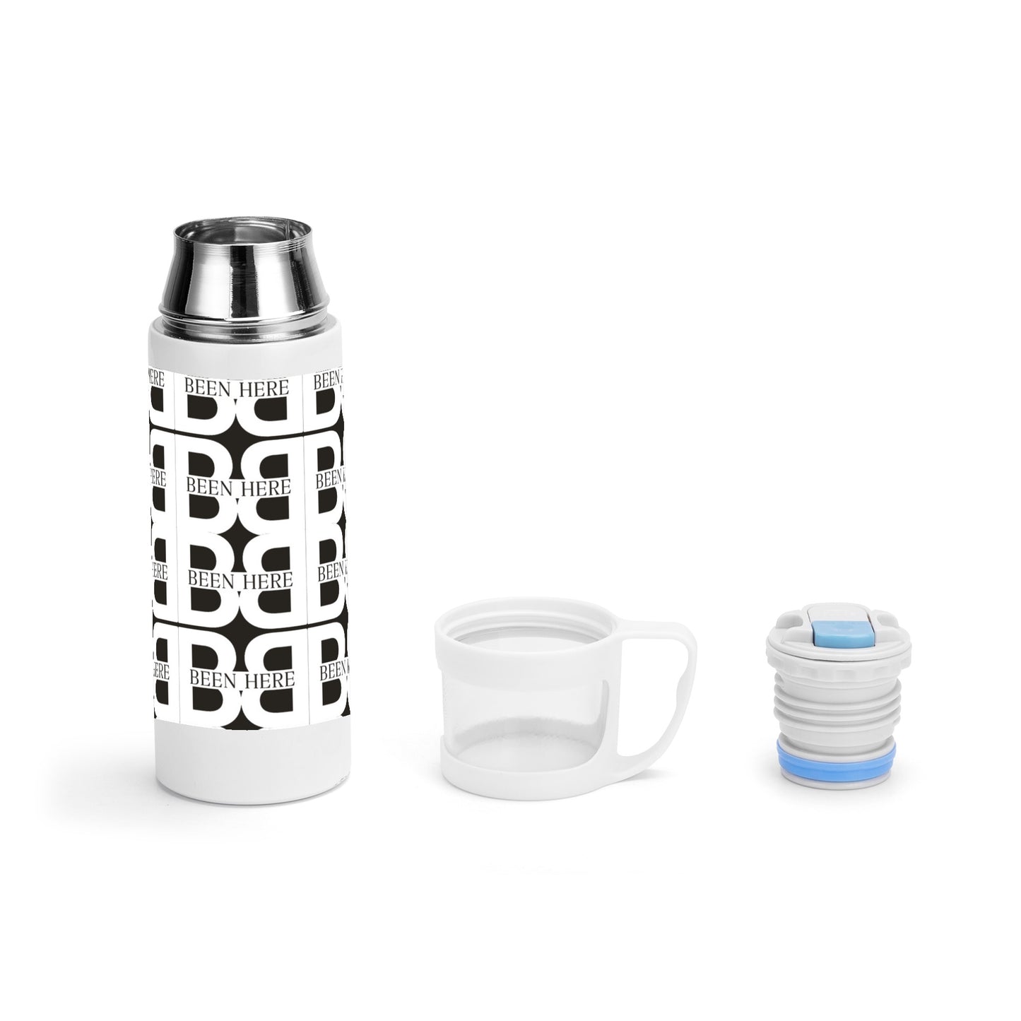 Insulation Water Bottle WHITE