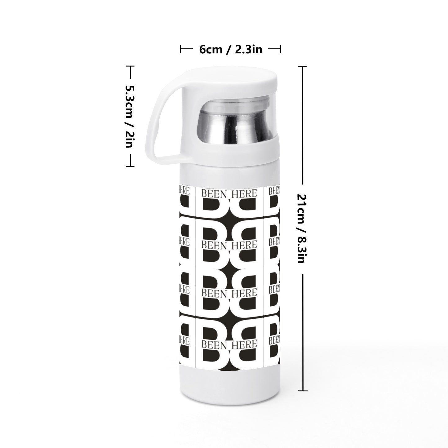 Insulation Water Bottle WHITE